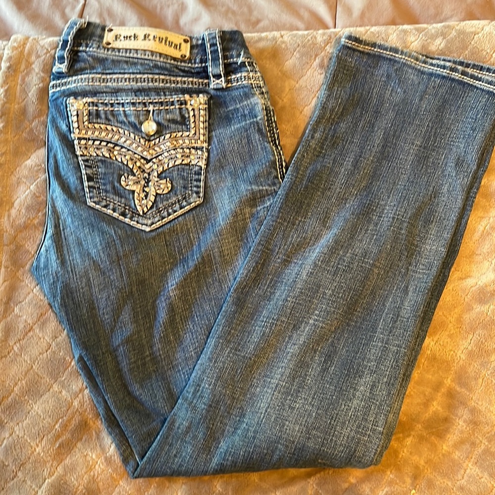 Rock Revival Kira Easy Straight Jeans